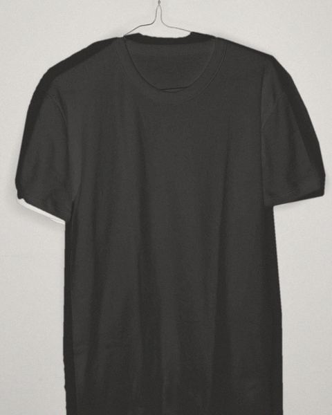Washed black boxy crew, as found